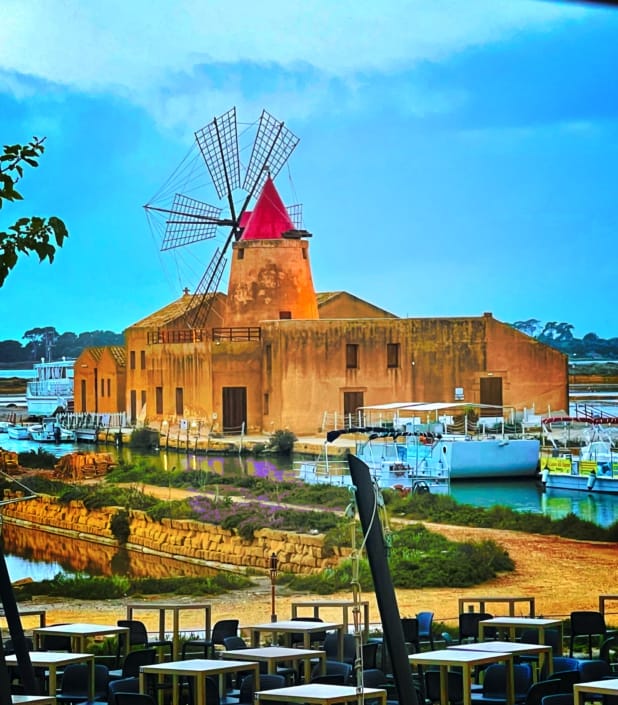 Trapani – Le saline mulino a vento ? ®( Stefano Sartoris )
